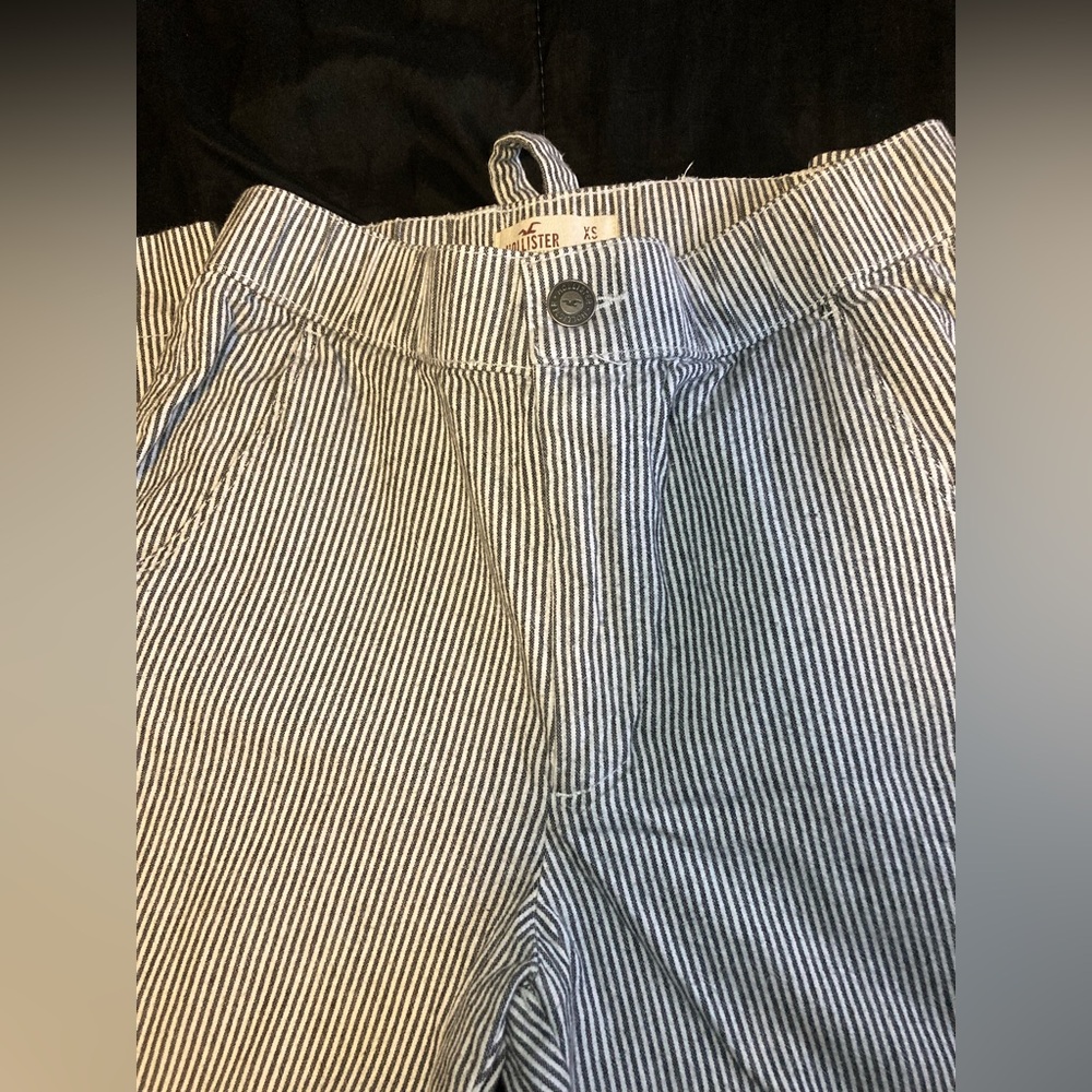 Hollister black and White Striped Top and pant - Picture 5 of 11